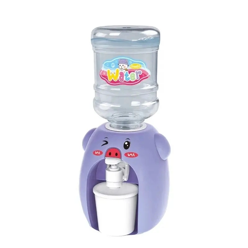 Wholesale Children Toys Kids Educational Interesting Role Playset Pretend Simulated Carton Pig Shape Colorful Water Dispenser for Kids