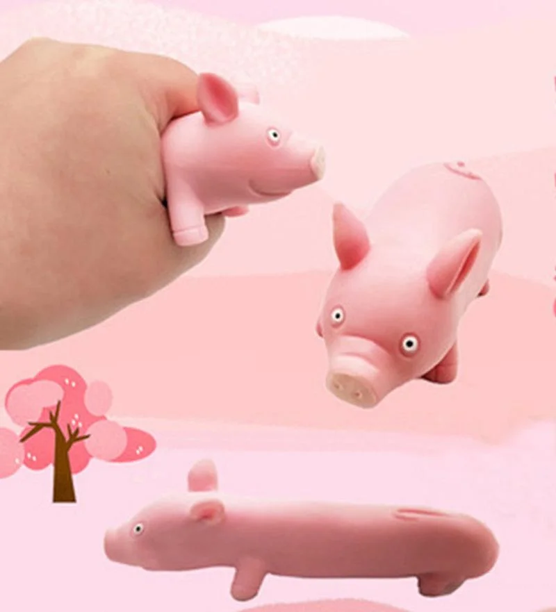 2023 New Hot Selling Stress Relief Squeeze Sensory Toy Squishy Pig