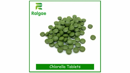 Сертифицированная фабрика, высококачественные таблетки Chlorella Agae, веганский белок